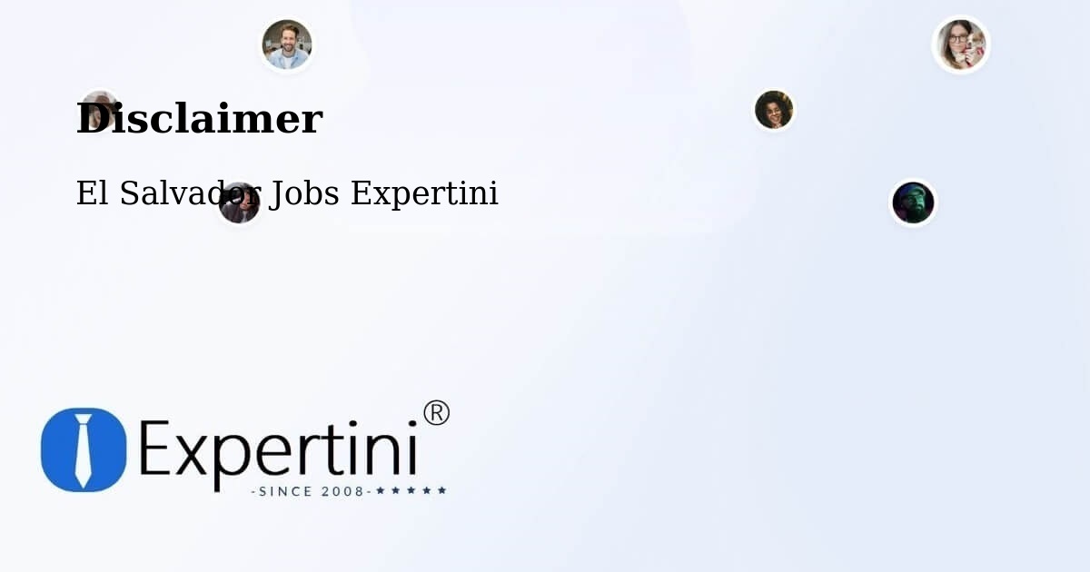 Disclaimer – Metapán - El Salvador Jobs Expertini